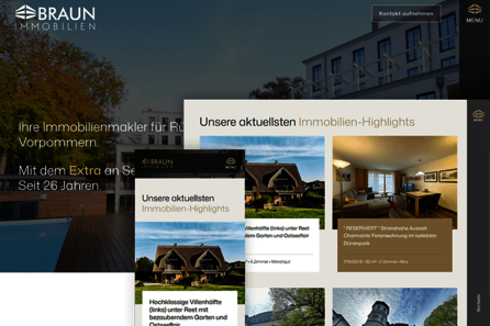 Projekt Rügen Immobilien Braun